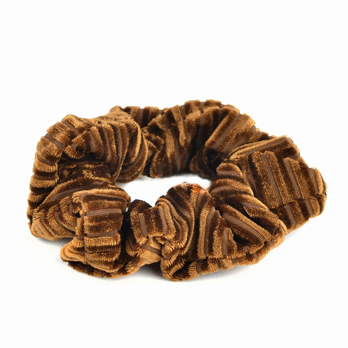 12pc Solid Velvety Scrunchie Hair Ties