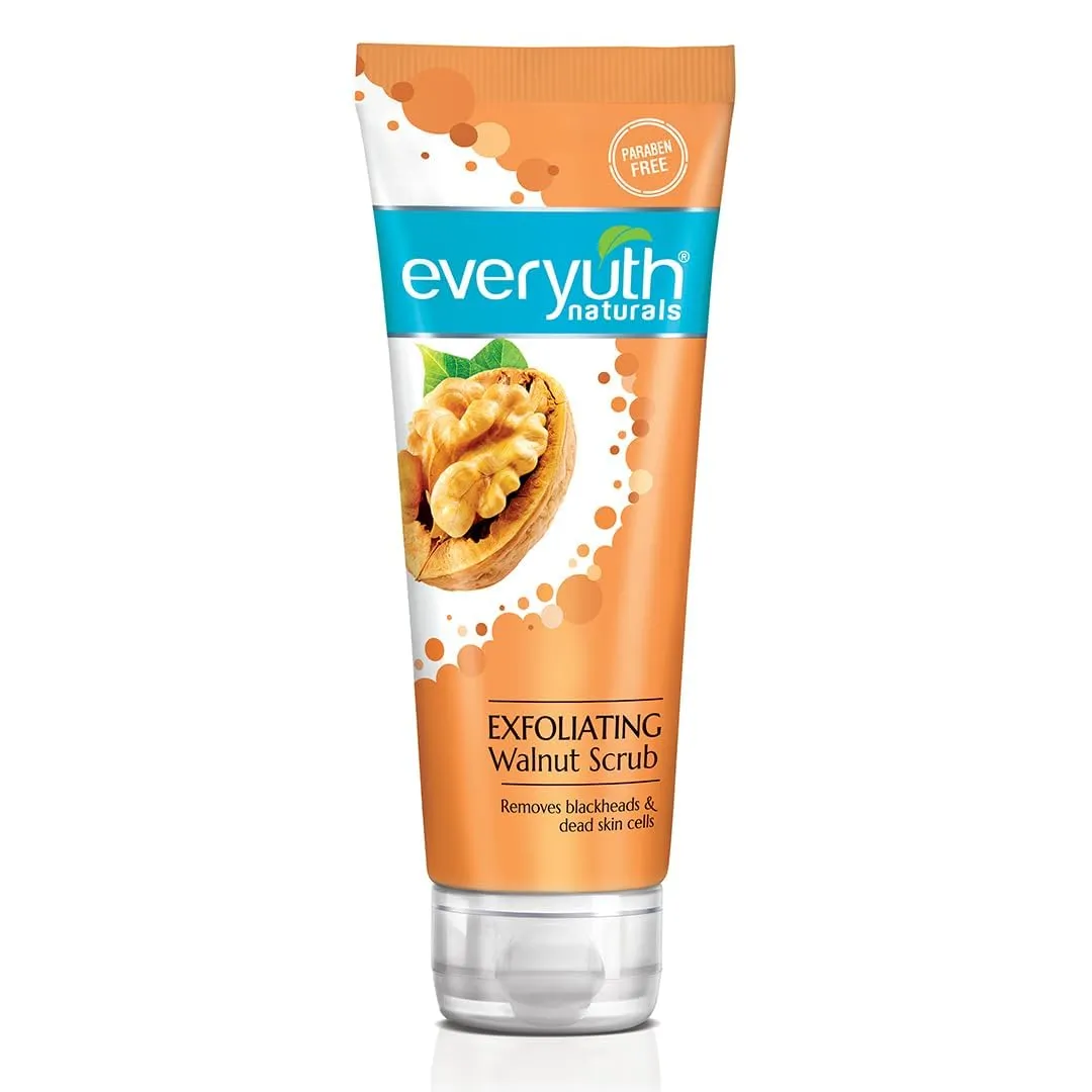 1.Ever_yuth_Naturals Exfoliating Walnut Scrub, 200g