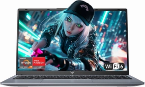 2025 Laptop Computer with AMD Ryzen7 5825U, 8-Core Processor (Up to 4.5GHZ),16GB DDR4 RAM 512GB NVMe SSD,15.6" Full HD IPS Display,4800mAh Battery,WIFI 6, Bluetooth 5.2,Windows 11,Type C,Dual Speakers