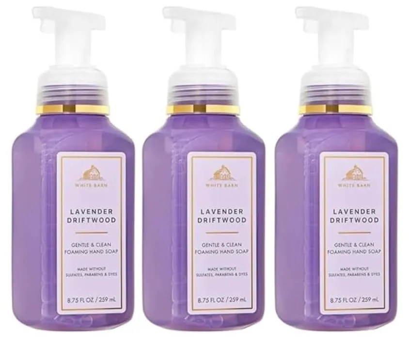3-Pack, Lavender Driftwood Gentle Foaming Hand Soap, 8.75 fl oz, Sulfate-Free