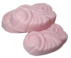 3 Pc Set of Rose Scented Soaps - Shea Butter Goat Milk Soap (Black Rose)