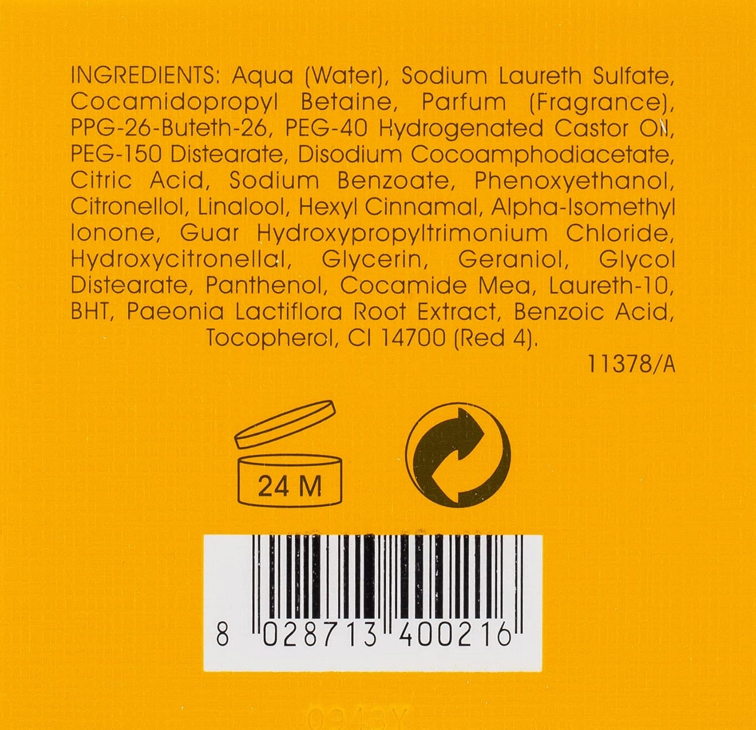 Acqua Di Parma di Parma Peonia Nobile Shower Gel, 6.7 Ounce