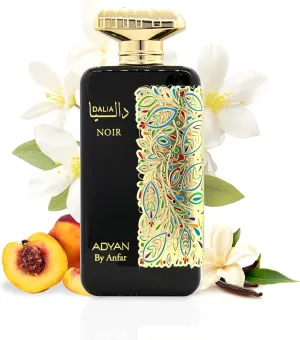 Adyan Dalia Noir Extrait de Parfum for Women - Original Fragrance From Dubai - With Top notes of peach and mandarin orange