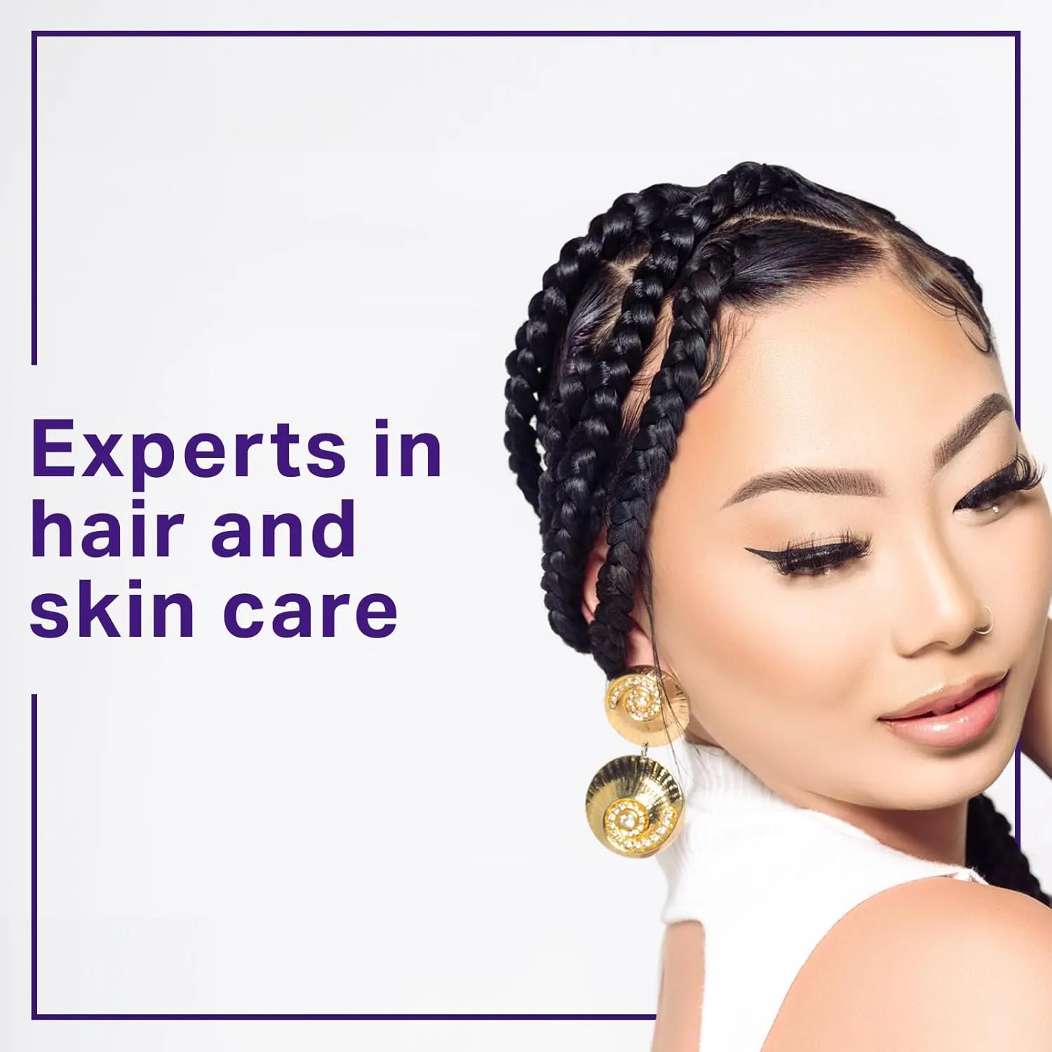 AmPro Pro Styl Clear Ice Styling Gel - Protects and Strengthens Your Strands - Non-Flaking, Alcohol Free, Vegan Formula - Flexible, Touchable Hold for All Hair Types - 80 oz