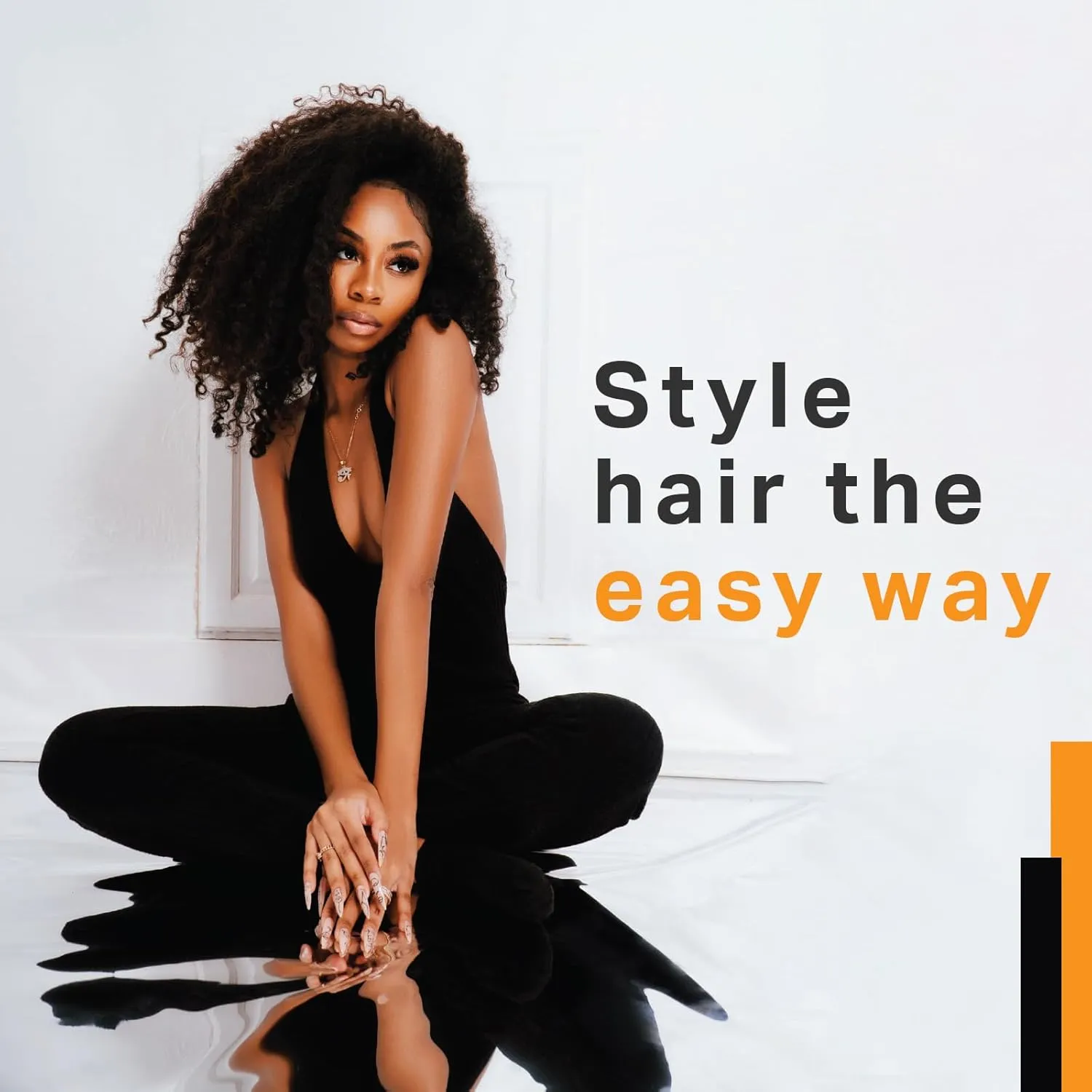 AmPro Pro Styl Clear Ice Styling Gel - Protects and Strengthens Your Strands - Non-Flaking, Alcohol Free, Vegan Formula - Flexible, Touchable Hold for All Hair Types - 80 oz