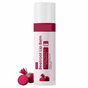 Ar.av.i Organic Tinted Beetroot Lip Balm With SPF 50 PA    & Kojic Acid - Ceramide & Peptide - For Dark, Chapped & Pigmented Lips - SLS & Paraben Free 5 gm