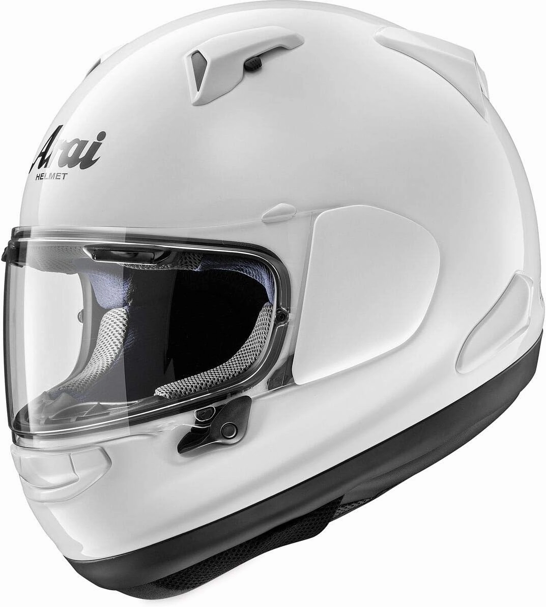 Arai Quantum-X Solid Adult Street Motorcycle Helmet - White/Medium