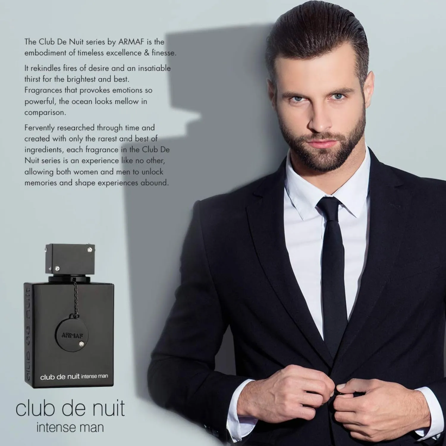 Armaf Club De Nuit Intense Man Eau De Toilette, 3.6 Ounce, woody spicy