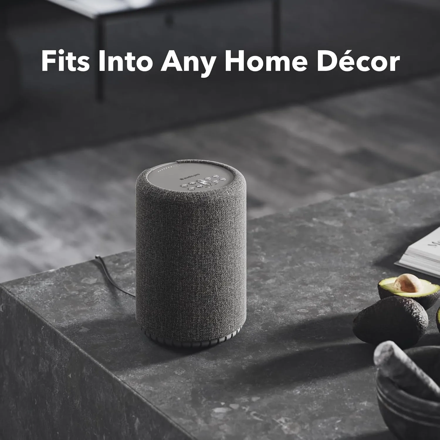 Audio Pro A10 MKII Wireless Multiroom Speaker, WiiM Edition | High Fidelity, Bluetooth, WiFi | Compatible with AirPlay 2, Google Cast, Siri, WiiM Home App, Stream Spotify, Tidal & More, Dark Gray
