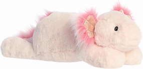 Aurora® Laid-Back Snoozles™ Ace Axolotl™ Stuffed Animal - Floppy Characters for Comforting Cuddles and Sleep - Perfect for Bedtime, Naps, and Kids All Ages - Pink 18 Inches