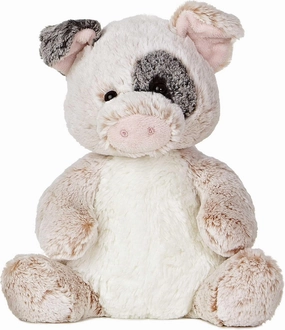 Aurora® Snuggly Sweet & Softer™ Percy Pig™ Stuffed Animal - Comforting Companion - Imaginative Play - Pink 12 Inches