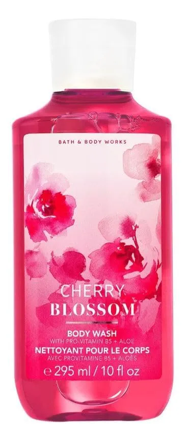 Bath and Body Cherry Blossom Cleansing Body Wash - 10 Oz