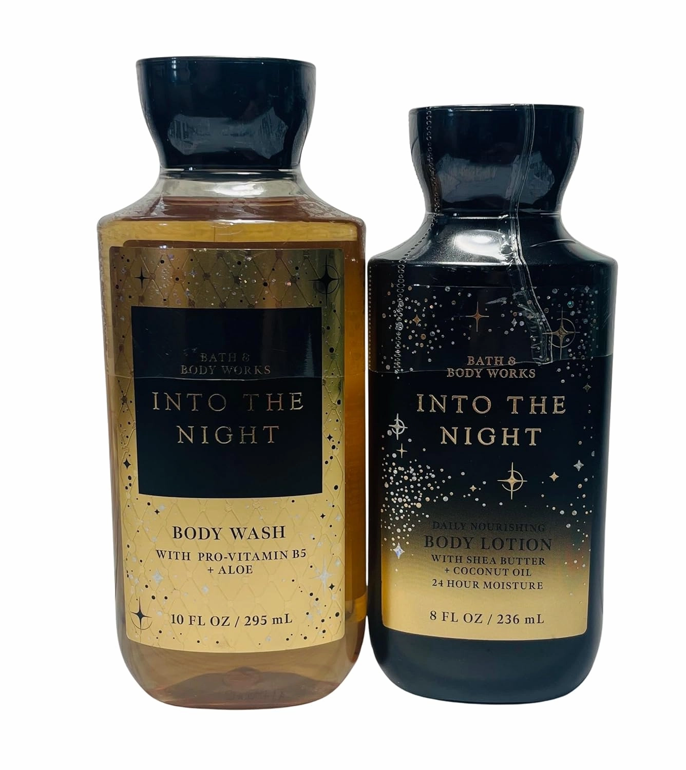 Bath & Body Works Into The Night Lotion and Body Gel Wash 2 Piece Set
