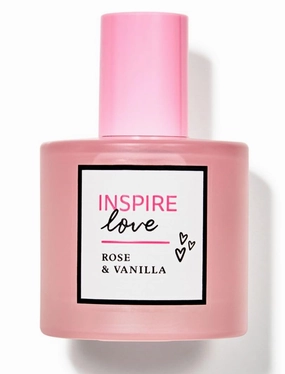 Bath and Body Inspire Love Rose & Vanilla Eau De Parfum | 1.7 Fl Oz