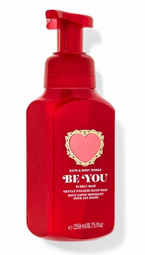 Bath Body Be You Bubbly Rose Gentle Foaming Hand Soap - 8.75 Fl Oz - Scented with Natural Essential Oils