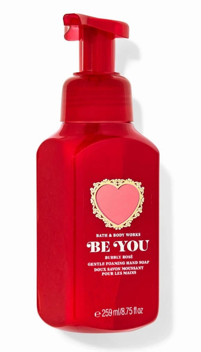 Bath Body Be You Bubbly Rose Gentle Foaming Hand Soap - 8.75 Fl Oz - Scented with Natural Essential Oils