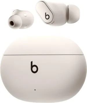 Beats Studio Buds   True Wireless Noise Cancelling Earbuds - Ivory (Renewed Premium)