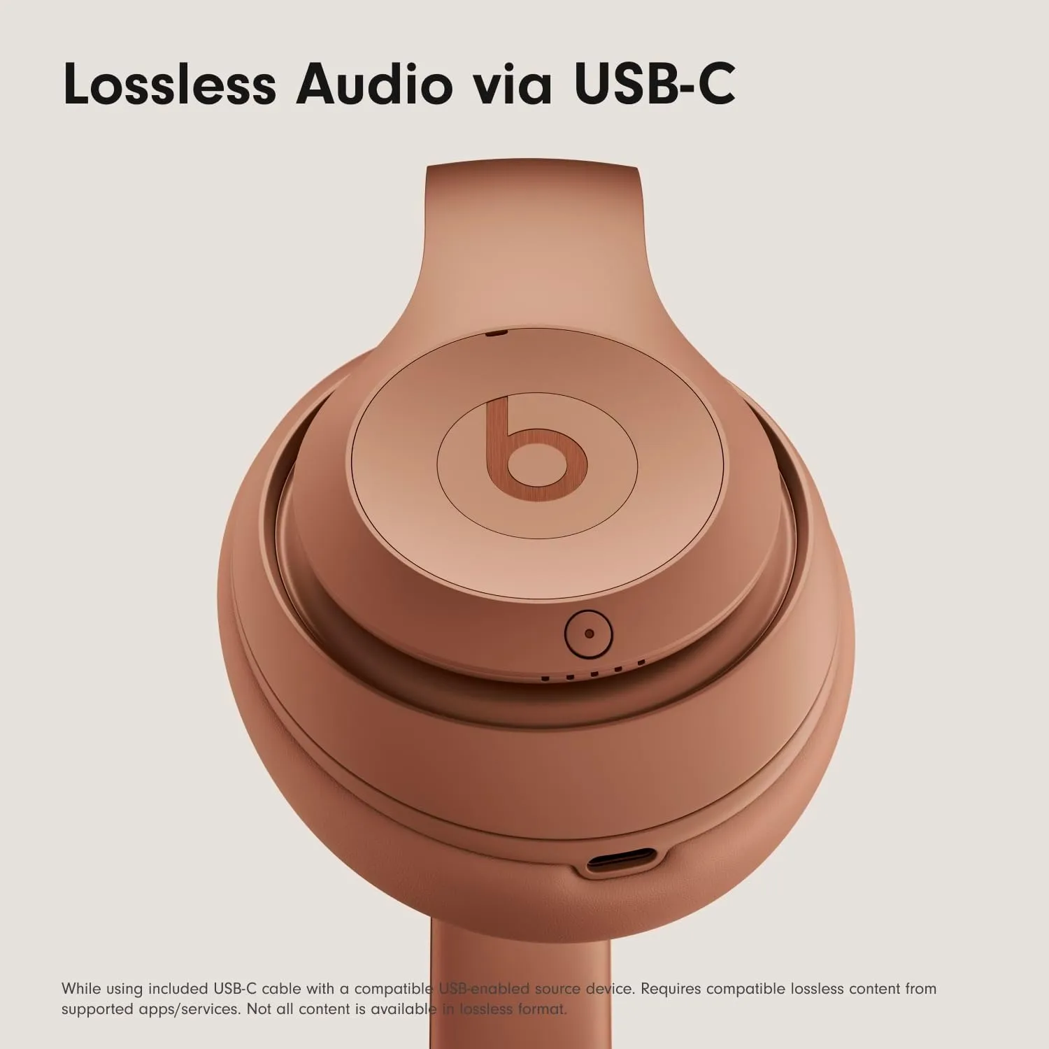 Beats Studio Pro x Kim Kardashian - Bluetooth Noise Cancelling Headphones with AppleCare  (2 Years) - Dune