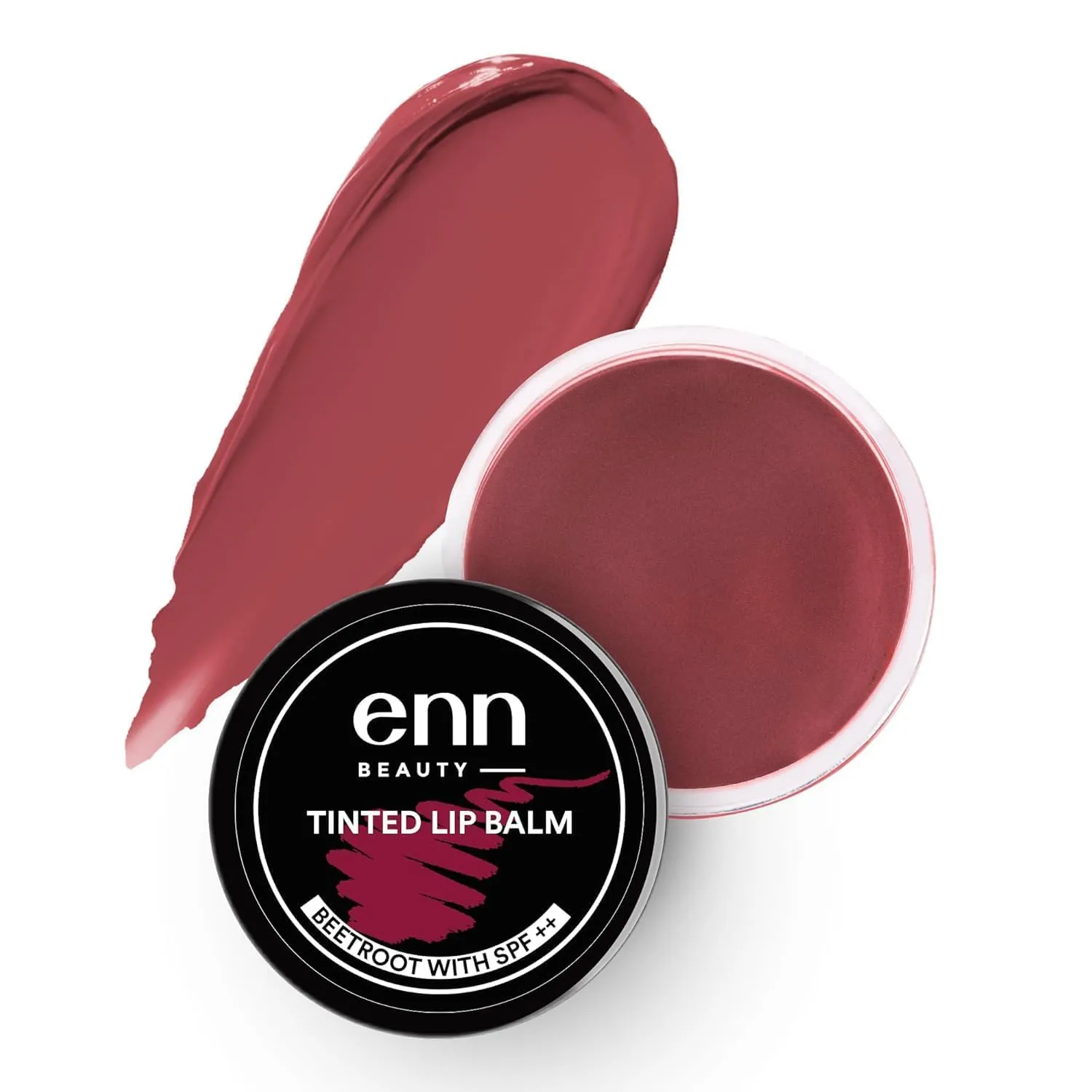 Beetroot Lip Balm & Cheek Tint With Spf 10 Pa    For Dark Lips, Tinted Lip Care, Enriched with Natural Beetroot extracts, Shea Butter For Dry & Chapped Lips, 7g