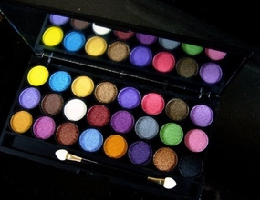 Bellahut - Miss Rose Professional 24 Color Shiny Eye Shadow Creamy / Wet or Dry - Pallet #2