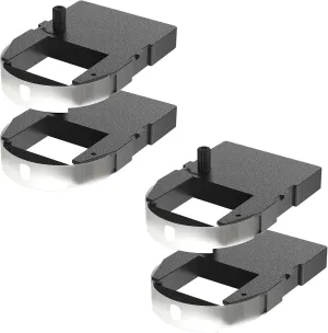 Bigger replacement for Pyramid 4000R Replacement Ribbon used with Pyramid 3000HD, 3500, 3700, 4000, 4000HD Time Clocks, 4 Pack