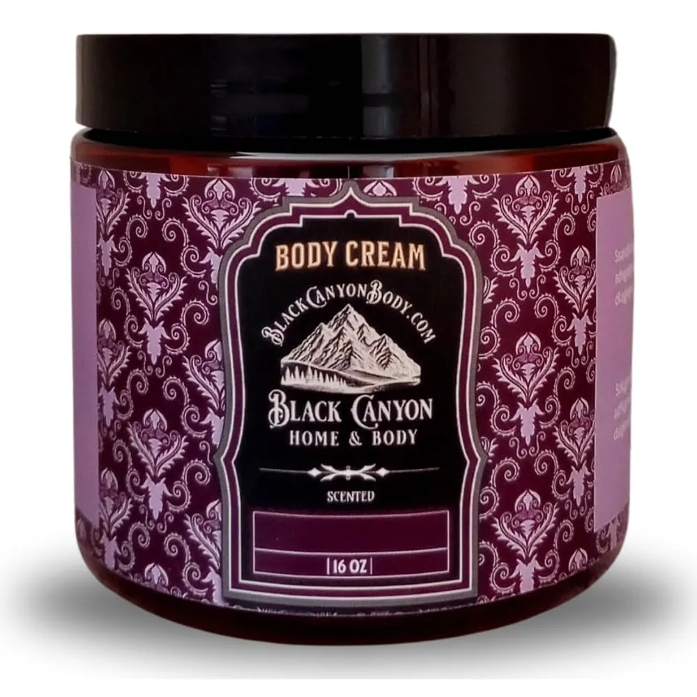 Black Canyon Acai Lemon & Rose Scented Body Cream, 16 Oz