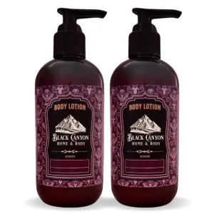 Black Canyon Lilac Bloom Scented Body Lotion with Lanolin and Jojoba Oil, 12 Oz (2 Pack)