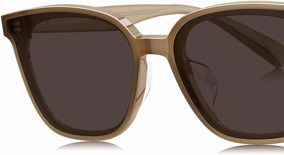 BOLON Men Women Stylish Square Polarized Sunglasses, Exclusive Eyewear Brand of EssilorLuxottica