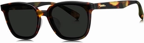 BOLON Men Women Stylish Square Polarized Sunglasses, Exclusive Eyewear Brand of EssilorLuxottica