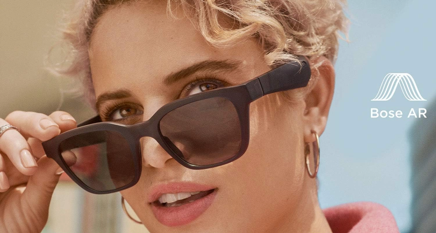 Bose Frames - Audio Sunglasses with Open Ear Headphones, Black, with Bluetooth Connectivity