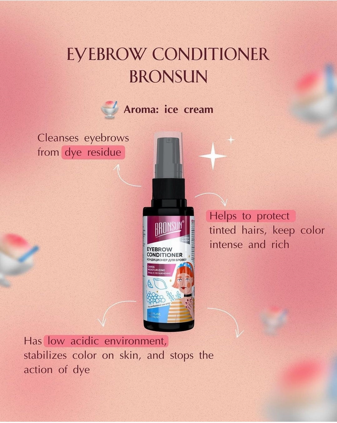 BRONSUN EYEBROW CONDITIONER 50ML