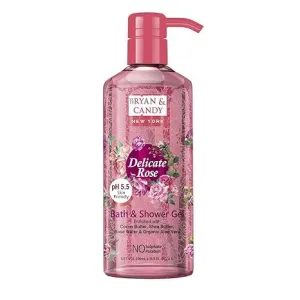 Bryn   Candy Shower Gel with Aloe Vera. Gentle, Moisturizing Body Wash for Soft, Supple Skin (Delicate Rose Shower Gel, 500ml)