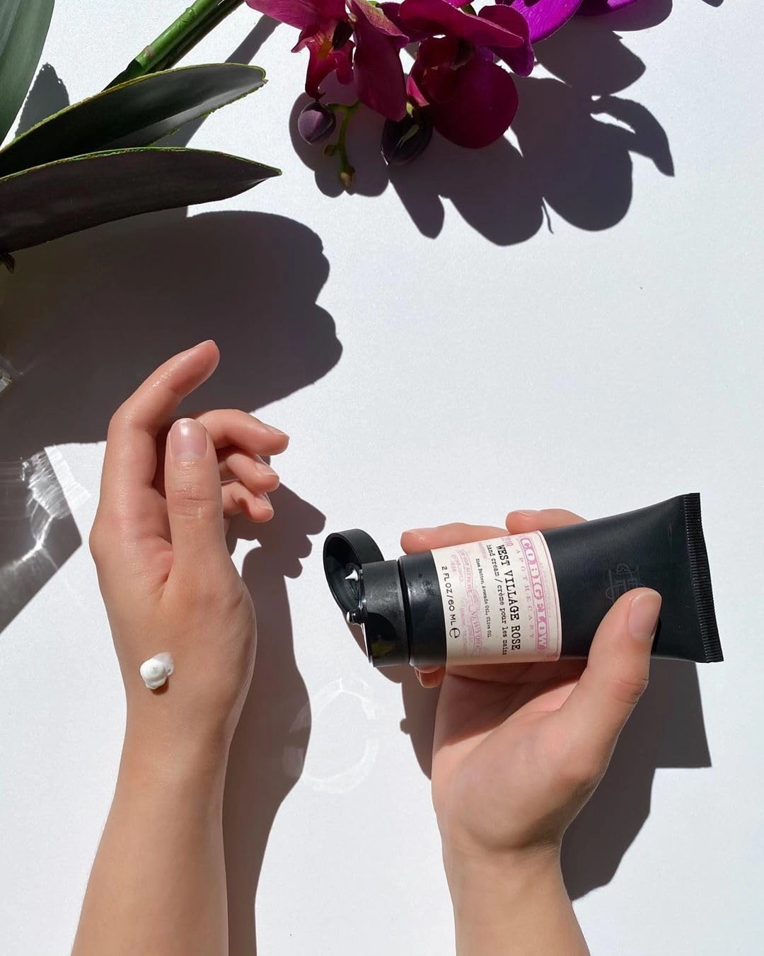 C.O. Bigelow Iconic Collection West Village Rose Hand Cream, with Shea Butter, Avocado Oil, and Olive Oil, 2 fl oz