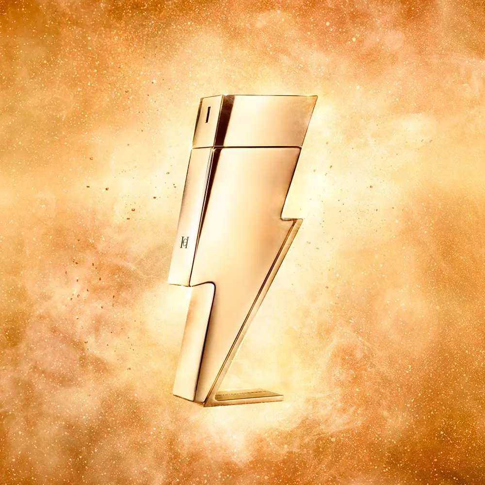 Carolina Herrera Bad Boy Gold Fantasy Eau De Toilette Spray for Men, 3.4 Ounce