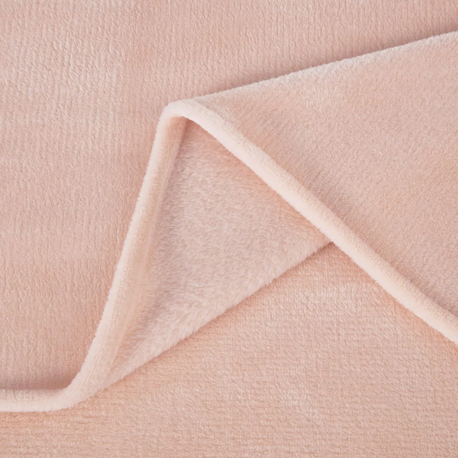 Chezmoi Collection Extra Soft Fleece Sheet Set Queen, Microplush Non-Pilling Velvety Bed Sheet, Deep Pocket - Lightweight All Season Warmth, Queen, Blush Pink