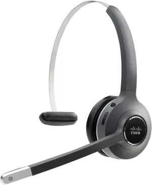 CISCO Headset 561, Wireless Single On- Ear DECT Headset with Multi-Source Base for US & Canada, Charcoal, 2-Year Limited Liability Warranty (CP-HS-WL-561-M-US=)