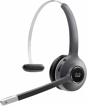 CISCO Headset 561, Wireless Single On-Ear Digital Enhanced Cordless Telecommunications Headset with Standard Base for US & Canada, Charcoal, 2-Year Limited Liability Warranty (CP-HS-WL-561-S-US=)