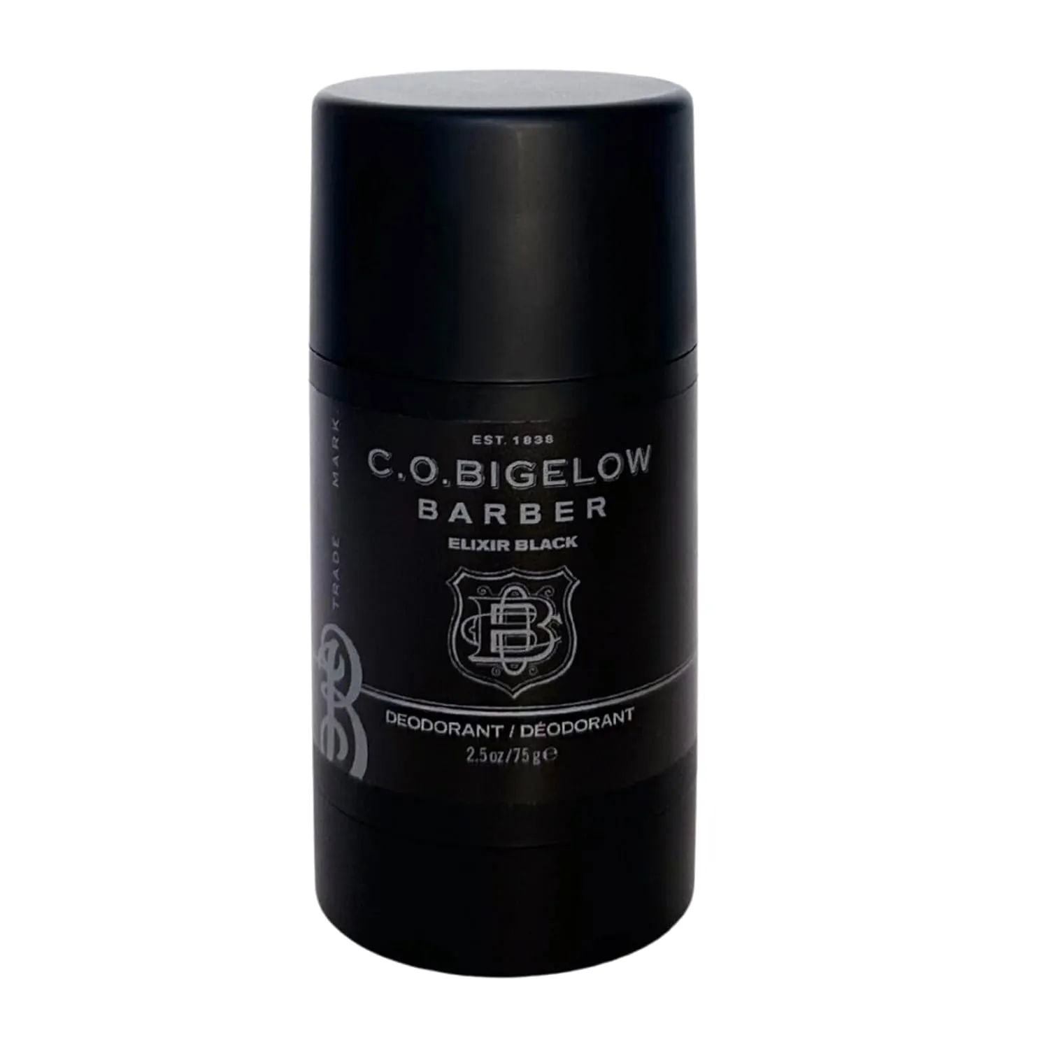C.O. Bigelow Elixir Black Aluminum Free Deodorant No. 1620, Gel Deodorant Stick, 2.5 oz