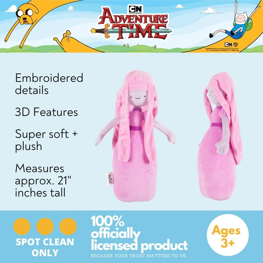 Collectibles Adventure Time Princess Bubblegum Bedding Super Soft Cozy Decorative Cuddle Pillow, (Officially Licensed Product) By Franco