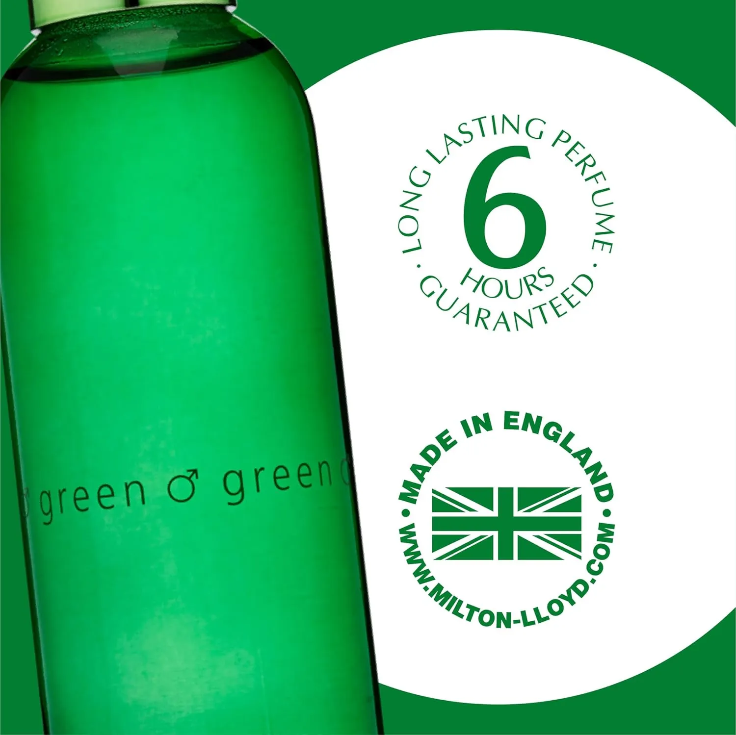 COLOUR ME Milton-Lloyd Green - Cologne for Men - Oriental Perfume for Men - Woody, Amber Fragrances - Mens Cologne - Long Lasting Perfume - 3 oz.
