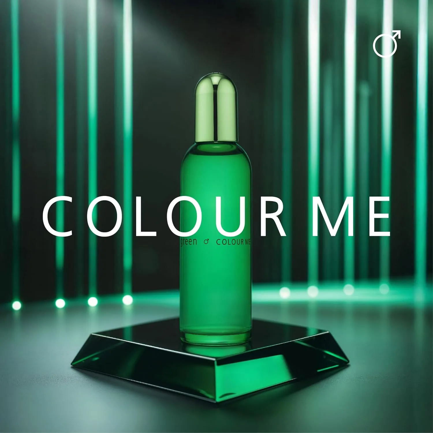 COLOUR ME Milton-Lloyd Green - Cologne for Men - Oriental Perfume for Men - Woody, Amber Fragrances - Mens Cologne - Long Lasting Perfume - 3 oz.