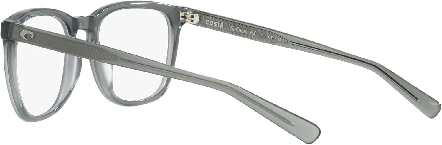 Costa Del Mar Men's Sullivan Rx Rectangular Prescription Eyewear Frames