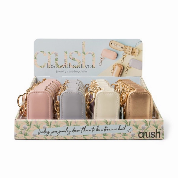 Crush Jewelry Keychain - 24 Piece Display