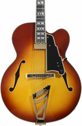 D'Angelico Excel EXL-1 Hollowbody Electric Guitar - Dark Iced Tea Burst