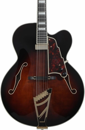 D'Angelico Premier EXL-1 Hollowbody Electric Guitar - Brown Burst
