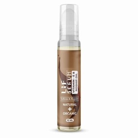 DBE Vitamin E & Roship Oil Natural & Organic Lip Serum, Naturally Brightens and softens dark Lips Repairs dry and Chapped Lips keep lips soft, smooth and supple 10ml
