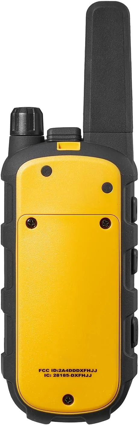 DEWALT DXFRS800 2 Watt Heavy Duty Walkie Talkies - Waterproof, Shock Resistant, Long Range & Rechargeable Two-Way Radio with VOX (6 Pack w/Gang Charger) (DXFRS800-BCH6)