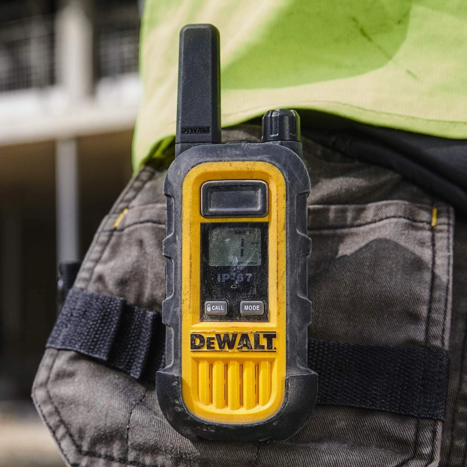 DEWALT DXFRS300 1 Watt Heavy Duty Walkie Talkies with Headsets - Waterproof, Shock Resistant, Long Range & Rechargeable Two-Way Radio with VOX (6 Pack)