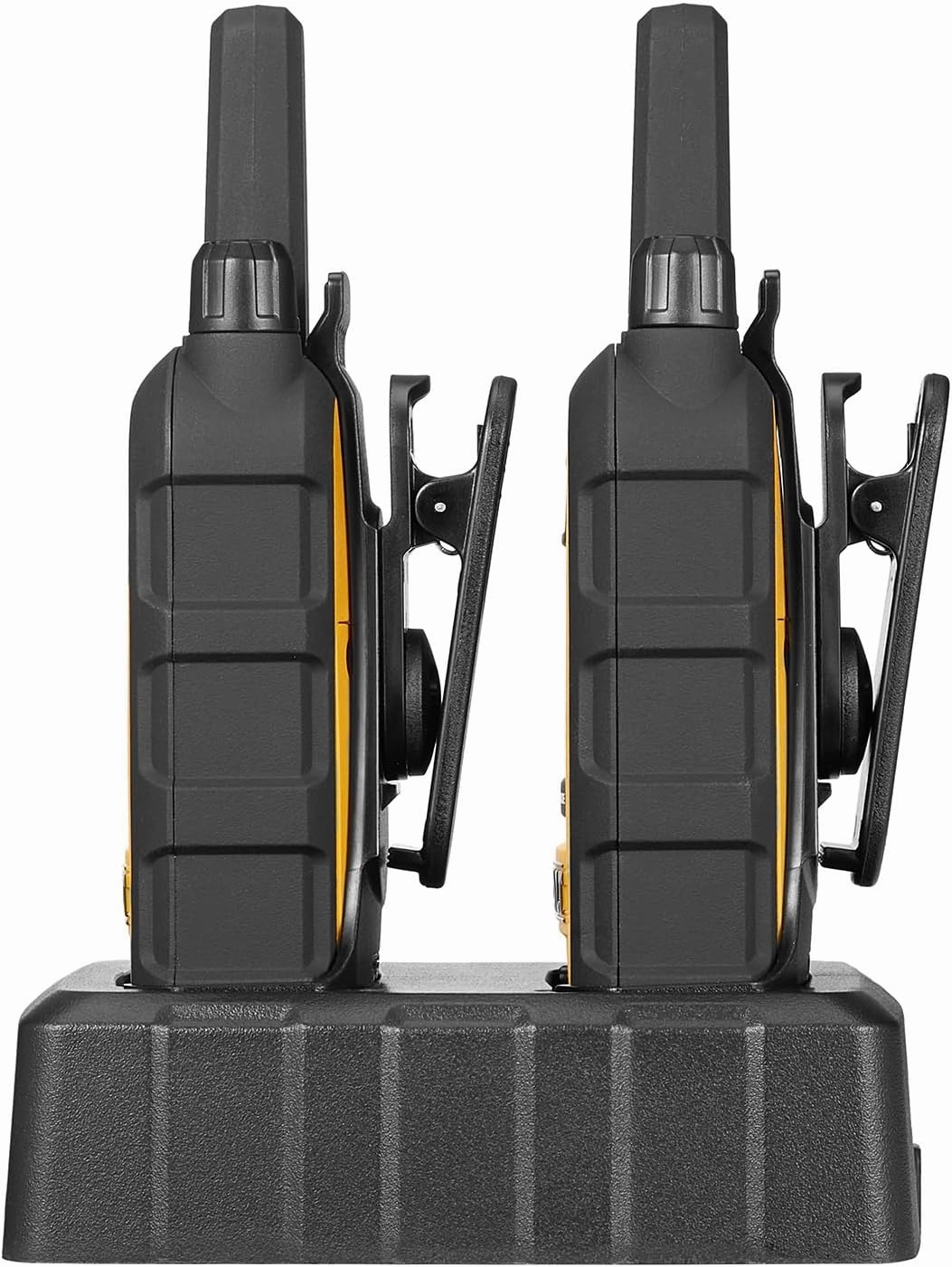 DEWALT DXFRS300 1 Watt Heavy Duty Walkie Talkies with Headsets - Waterproof, Shock Resistant, Long Range & Rechargeable Two-Way Radio with VOX (6 Pack)