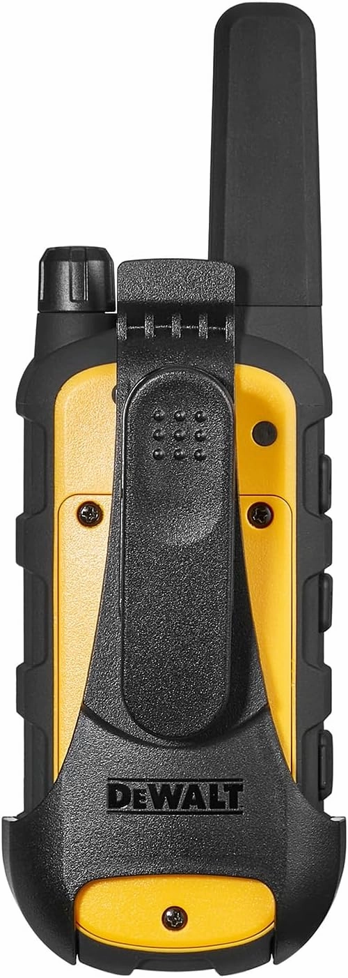 DEWALT DXFRS800 2 Watt Heavy Duty Walkie Talkies - Waterproof, Shock Resistant, Long Range & Rechargeable Two-Way Radio with VOX (6 Pack w/Gang Charger) (DXFRS800-BCH6)